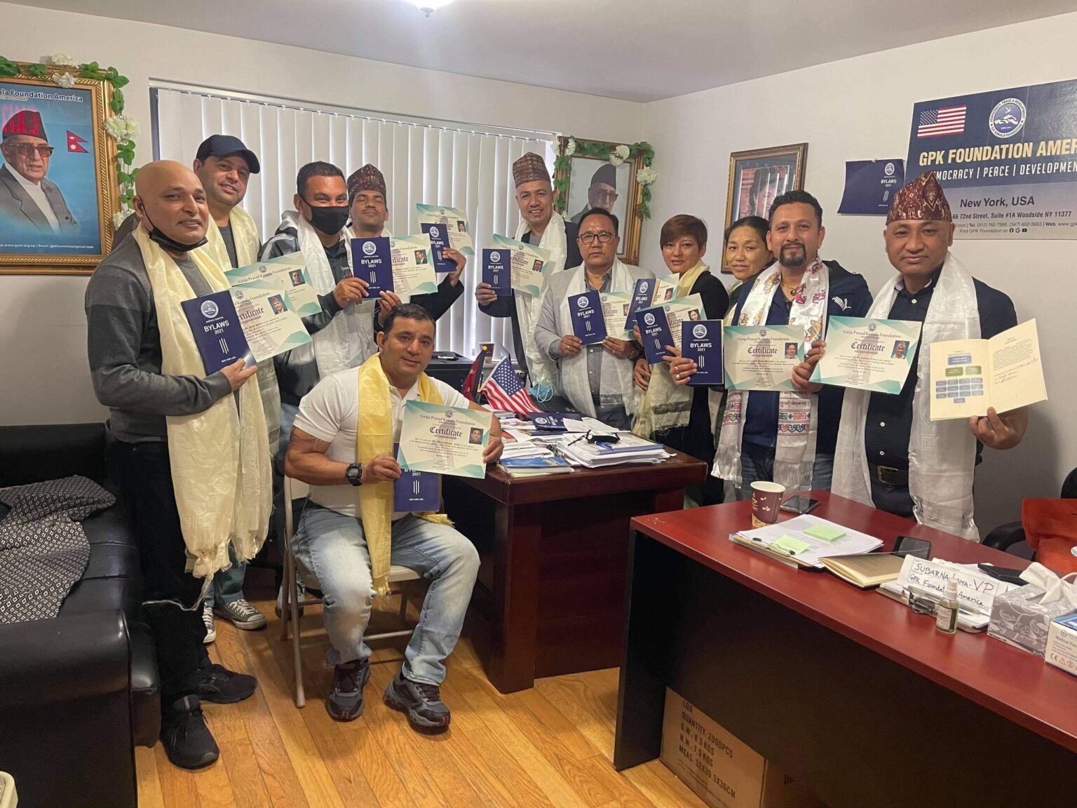 गिरिजाप्रसाद कोइराला फाउण्डेशन अमेरिकामा नयाँ कार्यसमिति चयन