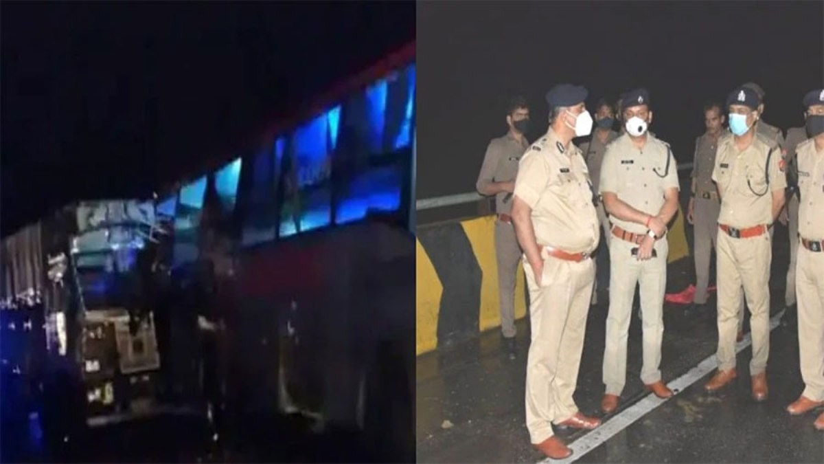 उत्तर प्रदेशमा रेलले बसलाई ठक्कर दिंदा १८ जनाको मृत्यु, १९ घाइते