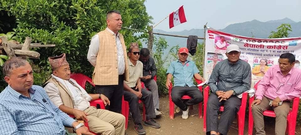 बुलिङटारमा घरदैलो कार्यक्रमलाई तिव्रता दिदै
