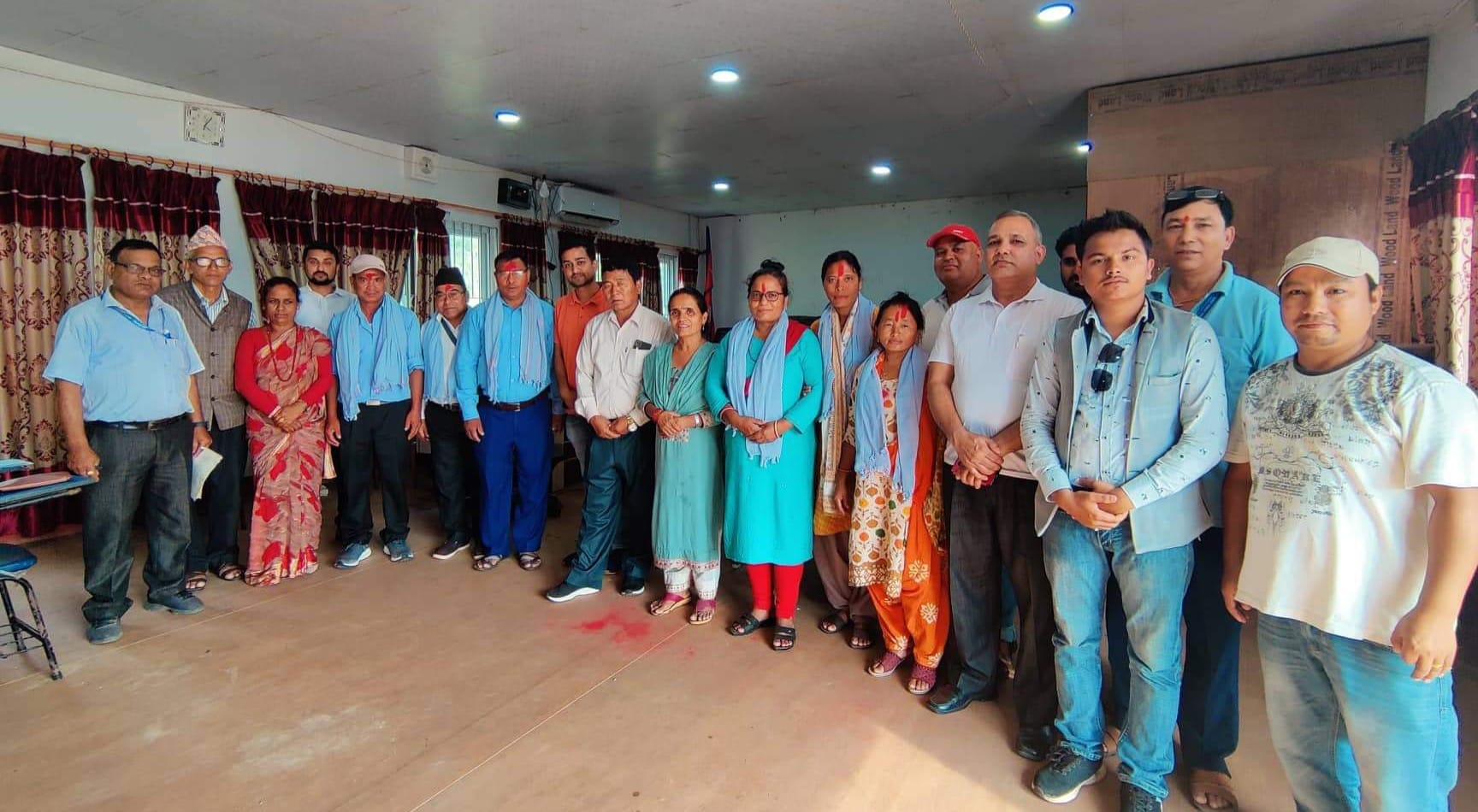 हुप्सेकोट गाउँपालिकाको कार्यपालिकाले पूर्णता पायो