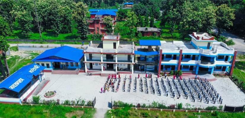 नवजागरण नमूना मावि-पाँच वर्षमा फेरीएको रुप