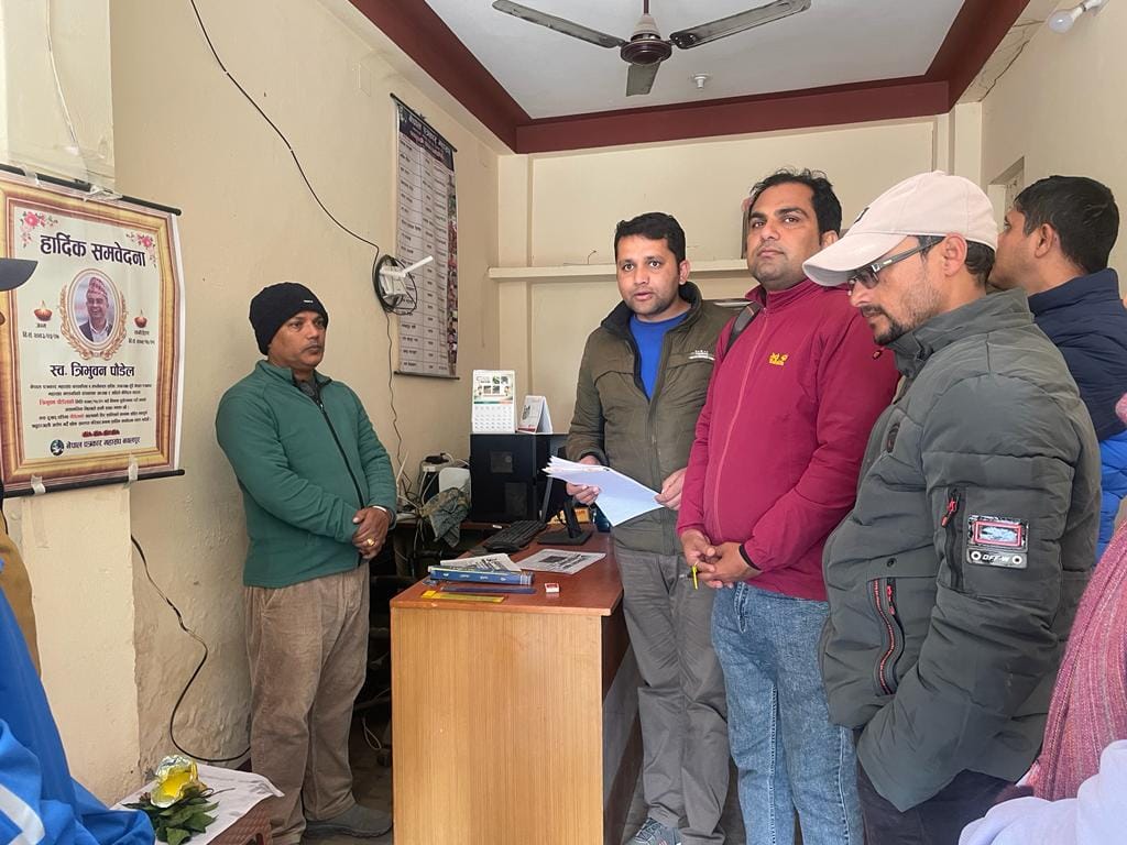 पत्रकार त्रिभुवन पौडेलको निधनप्रति पत्रकार महासंघ नवलपुरको श्रद्धान्जली शभा