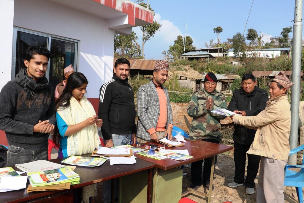हुप्सेकोटको वडामै गाउँपालिकाको सेवा