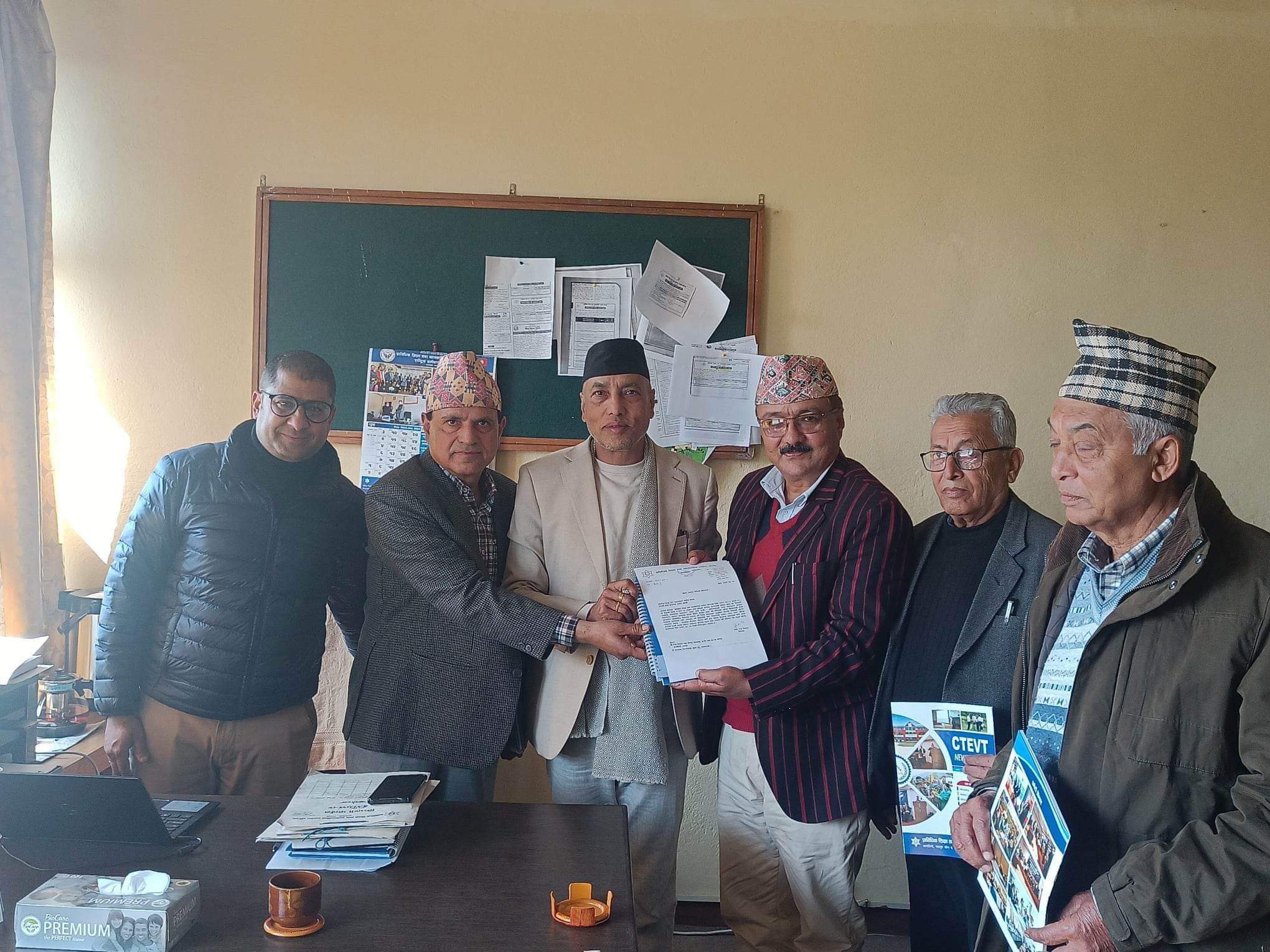 मध्यविन्दुमा बहुप्राविधिक शिक्षालय स्थापना हुदै