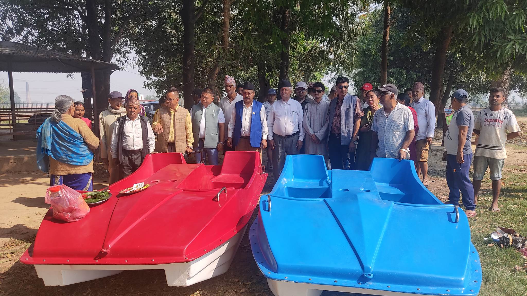 आन्तरिक पर्यटक प्रवद्र्धन गर्न बुद्धमंगल तालमा डुङ्गा शयरको व्यवस्था