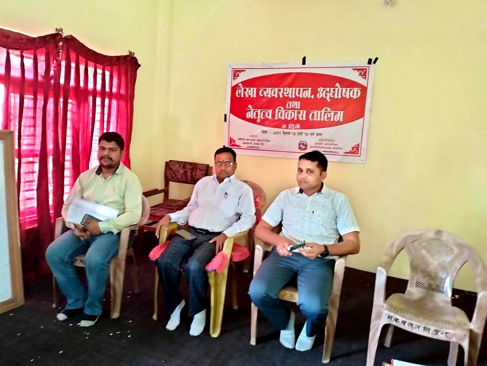 देवचुली नगरपालिकामा महिलाहरुका लागि क्षमता विकास तालिम