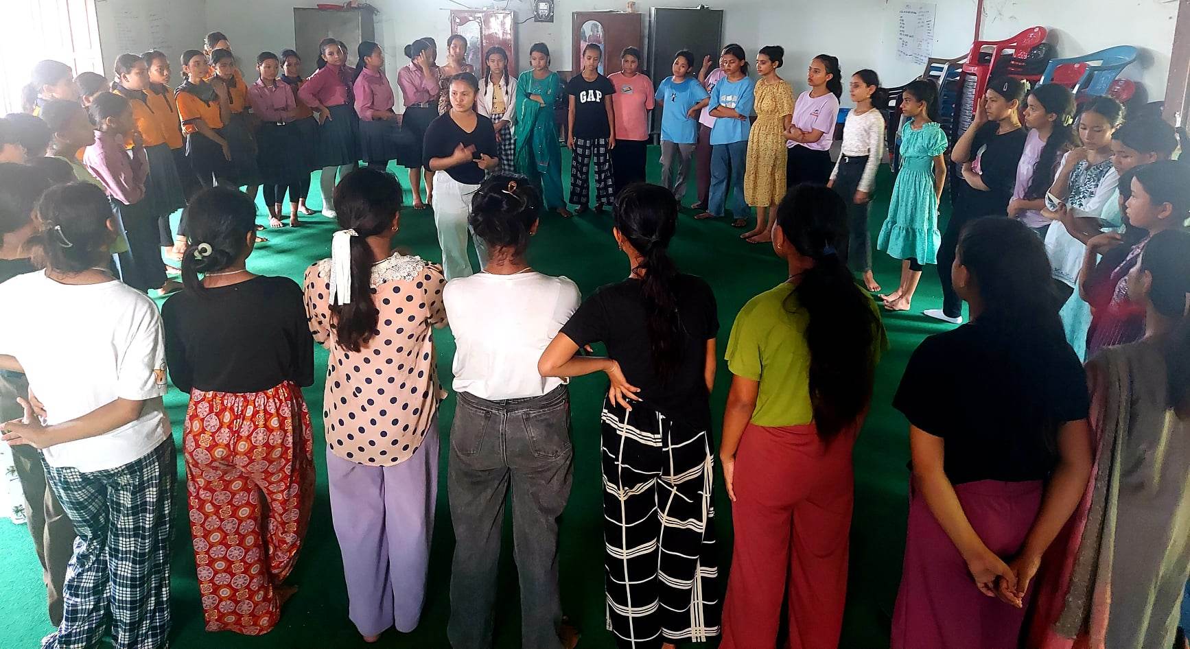 विनयी त्रिवेणीका किशोरीलाई आत्मरक्षा तालिम सुरु