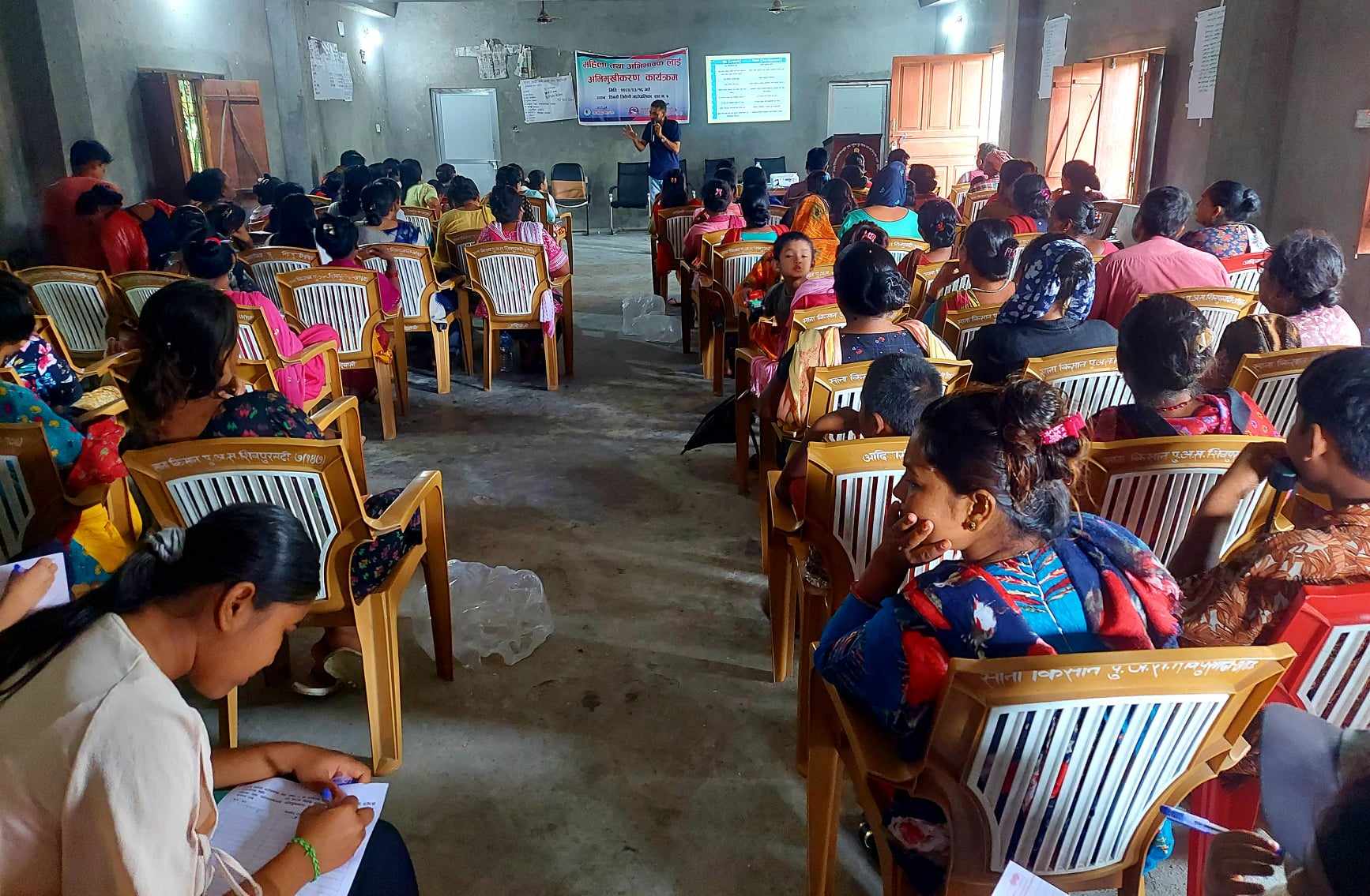 विनयी त्रिवेणी ७ मा अभिभावकलाई प्रशिक्षण