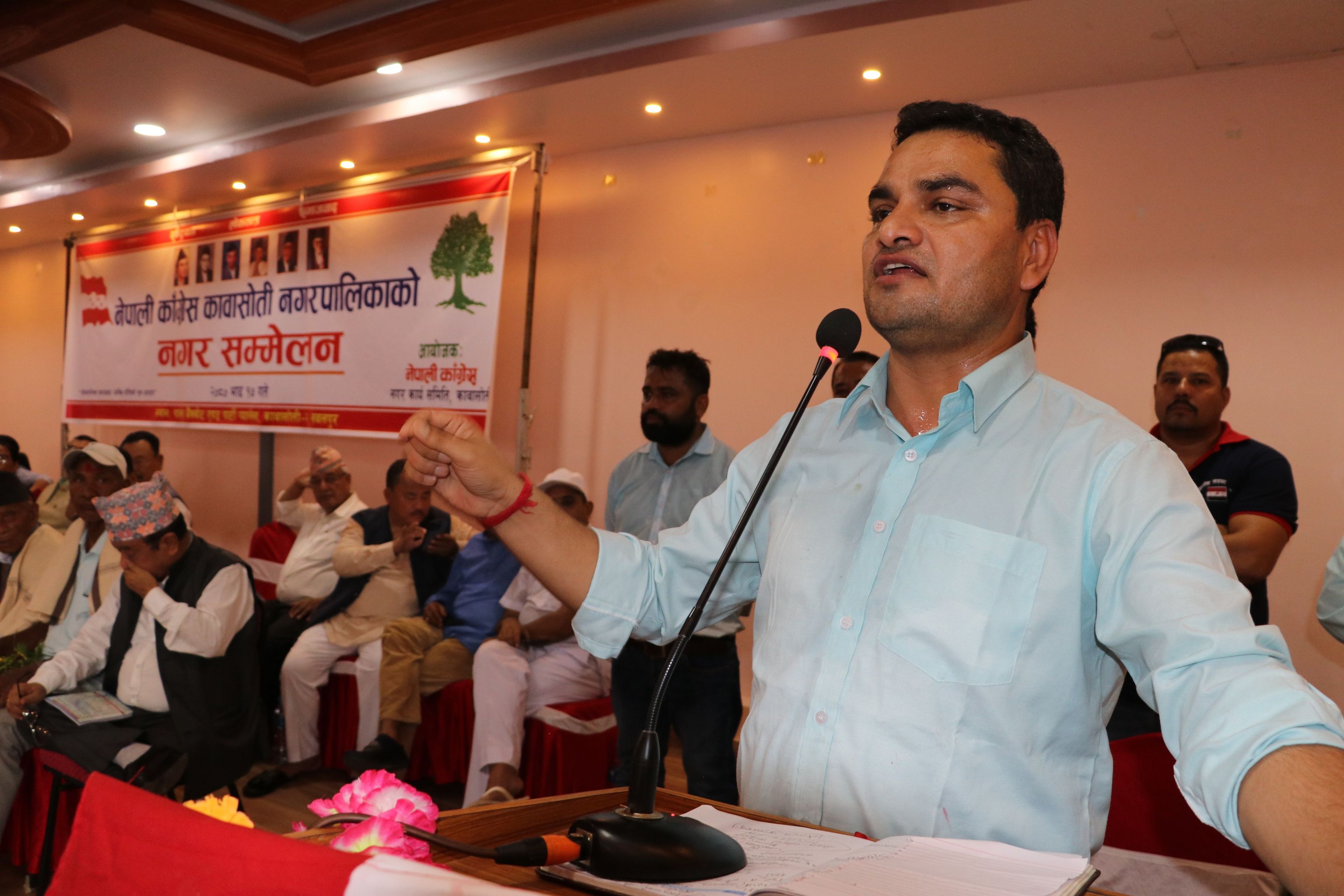 भ्रष्टाचार निर्मुल पार्न काँग्रेस निर्मम हुनै पर्छ : काँग्रेस नेता पौडेल