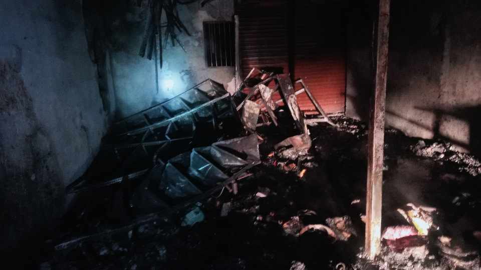 दलदललेमा आगोलागि हुँदा ४० लाख बराबरको क्षती