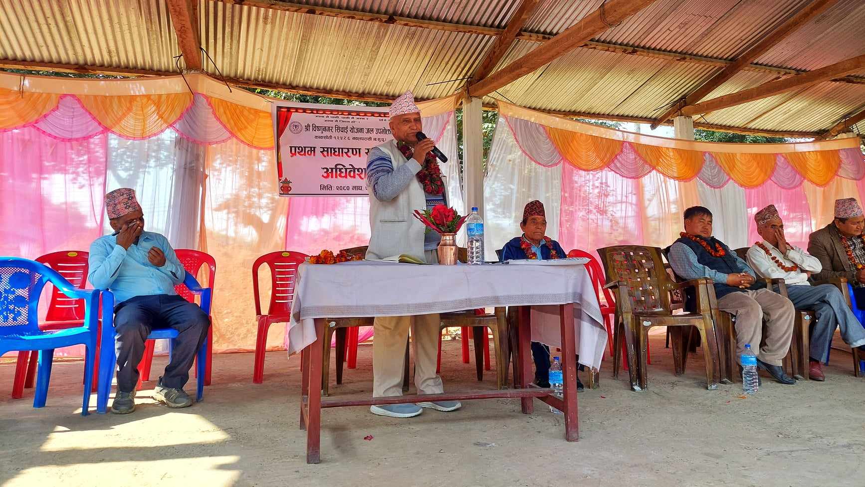 कृषि क्षेत्रको व्यवसायीकरणमा लागिपरेका छौ: कावासोती नगरप्रमुख भुसाल