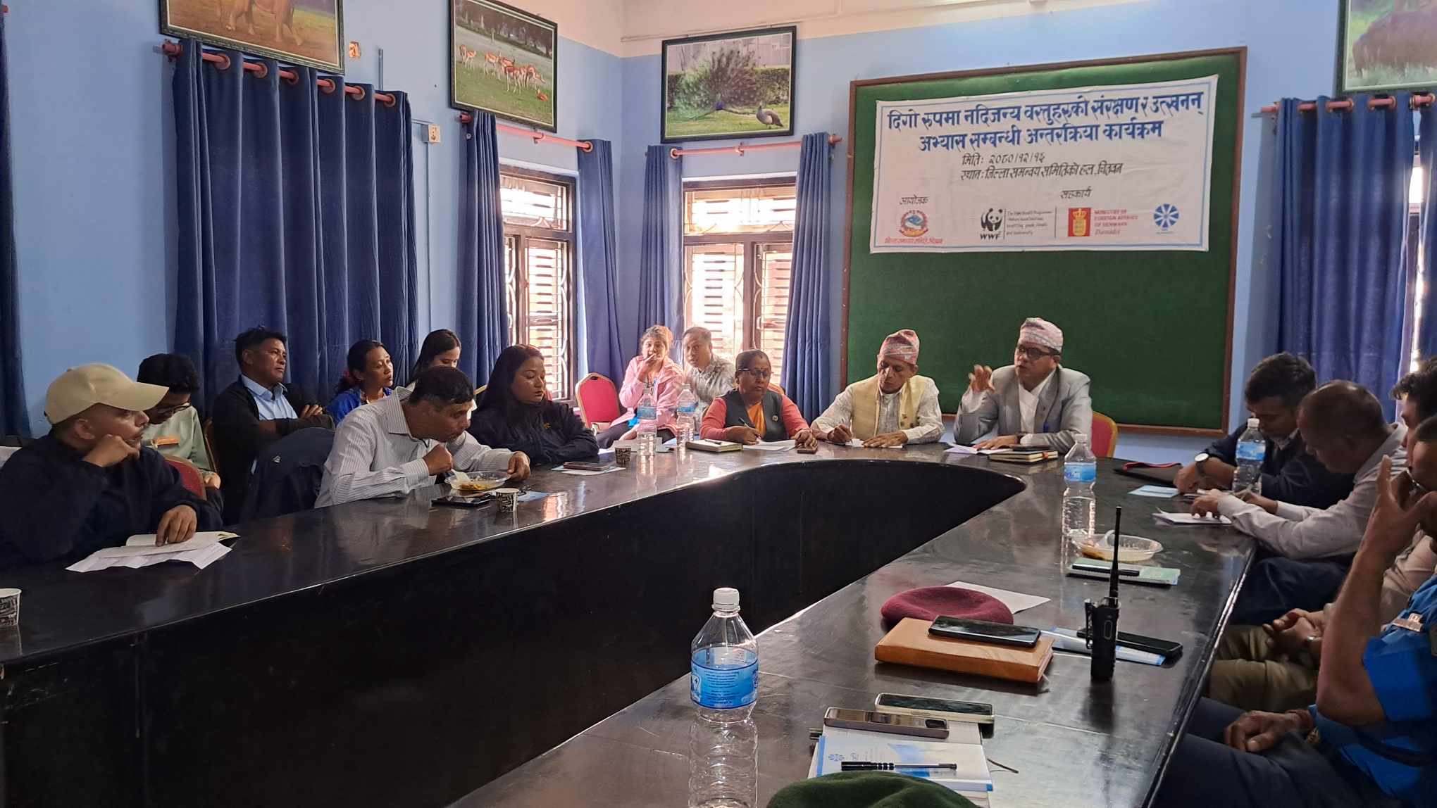 नदीजन्य पदार्थ संकलनका कारण संरक्षण कार्य प्रभावित