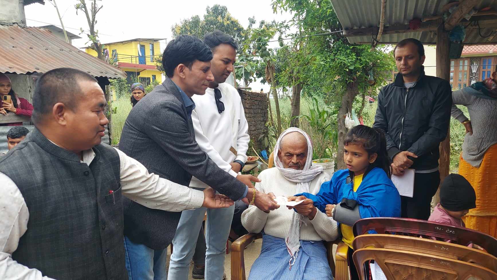कोरियामा मृत्यु भएका मणिप्रसाद भुसालको परिवारलाई आर्थिक सहयोग 