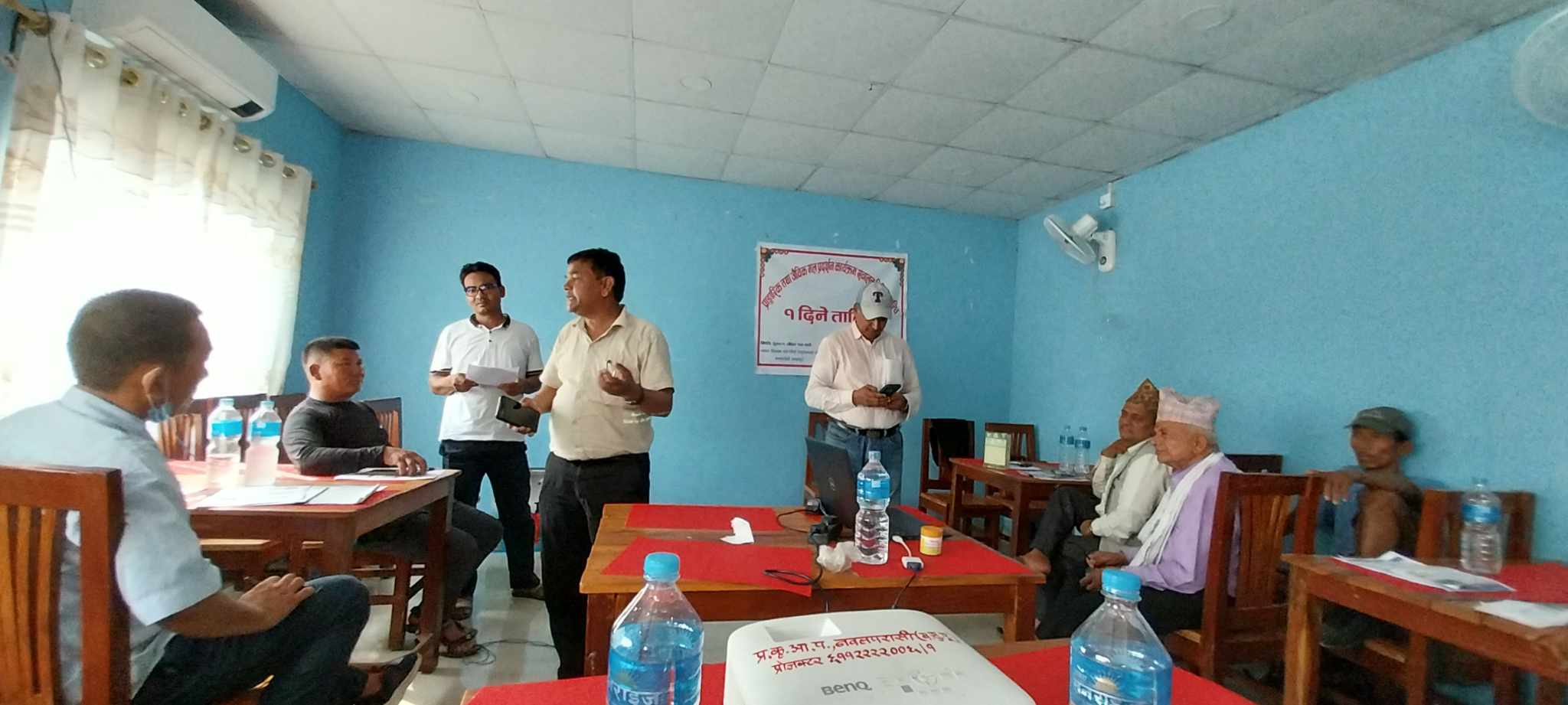 प्राङ्गारिक तथा जैविक मल बनाउन तालिमले किसानलाई उत्साह