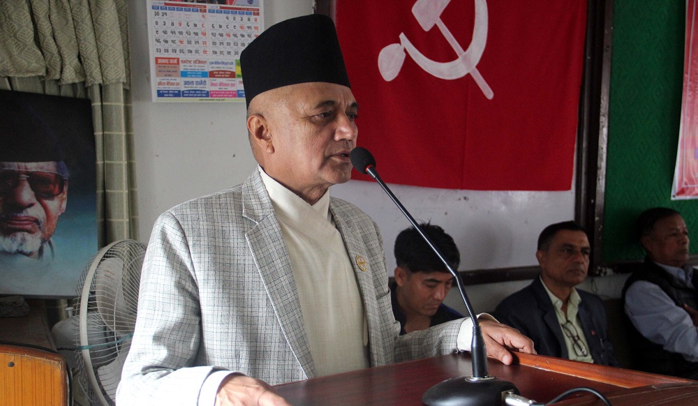 एमालेले गर्न खोजेको समीकरण हो : मुख्यमन्त्री अधिकारी