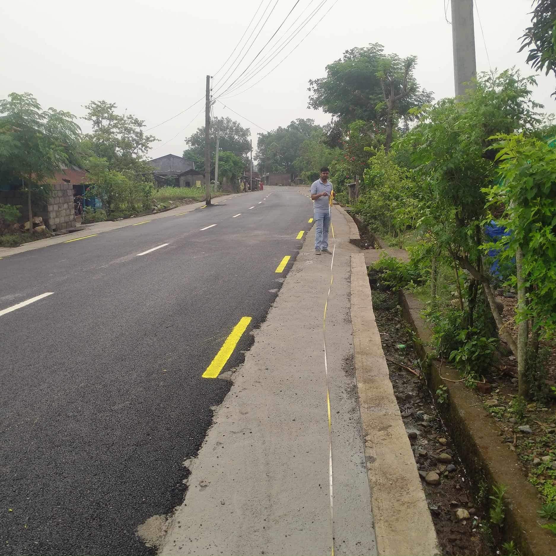 नवलपुरमा एक वर्षमा थपियो ३७ किमी कालोपत्र सडक