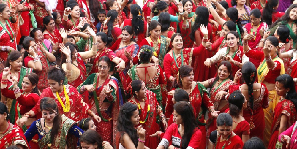फेरिँदै तिज मनाउने शैली