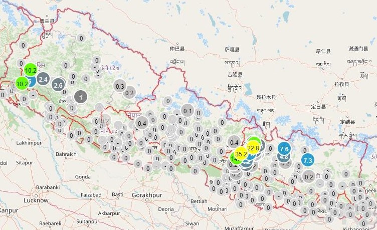 कुन नदीमा कुन दिन बाढीको उच्च र अति उच्च जोखिम ?
