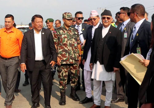 नारायणघाट–बुटवल सडक समयमै पूरा हुन्छ : प्रधानमन्त्री ओली