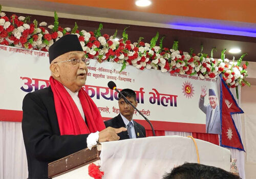 संविधान संशोधन हुँदा नवलपुर जिल्ला हुन्छ : प्रधानमन्त्री ओली