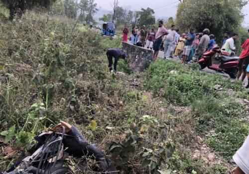 कावासोतीमा भएको मोटरसाइकल दुर्घटनामा दाजुभाइको मृत्यु