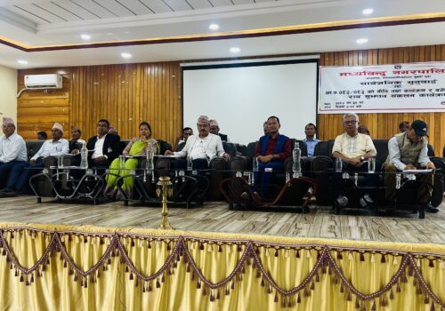 परिणाममुखी बजेट हाम्रो प्राथमिकता : मध्यविन्दु नगर प्रमुख अधिकारी
