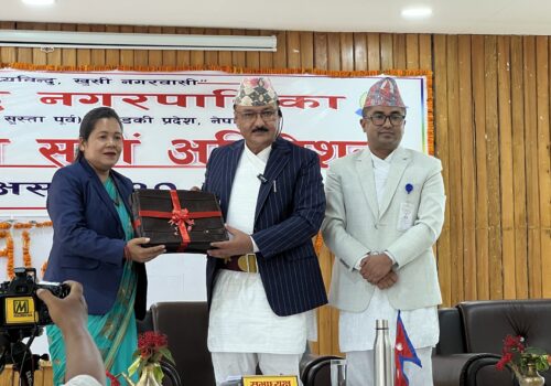 मध्यविन्दु नगरपालिकामा एक अरब पाँच करोड बढी बजेटः पूर्वाधार, शिक्षा र स्वास्थ्य क्षेत्र नगरको प्राथयिमकता