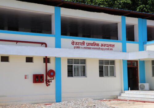 हुप्सेकोटमा प्राथमिक अस्पतालको निर्माण सम्पन्न, स्वास्थ्य मन्त्री पौडेलले उद्घाटन गर्नु हुने