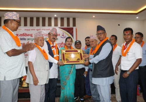 अरुणखोला सामुदायिक सभाहलको समुद्घाटन, संचालनको जिम्मा भीमसेन नेवाः मन्दिर व्यवस्थापन समितिलाई