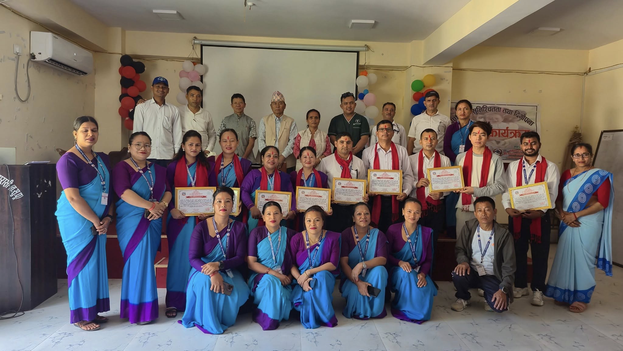 हुप्सेकोट गाउँपालिका पूर्ण खोप सुनिश्चितता तथा दिगोपना घोषणा
