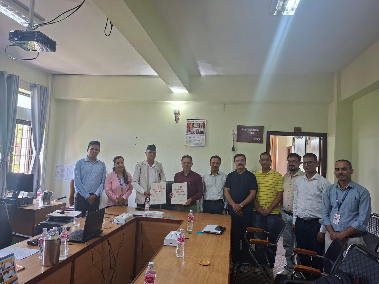 विनयी त्रिवेणीमा प्रविधिमैत्री सिकाइ परियोजना सञ्चालन गर्न सम्झौता