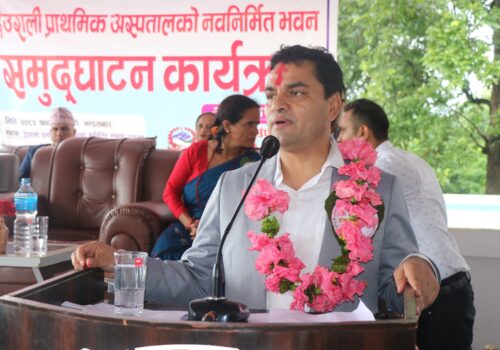 भदौ भित्र स्वास्थ्य बिमाको सम्पूर्ण रकम भुक्तानी गरिने छ : स्वास्थ्य मन्त्री पौडेल
