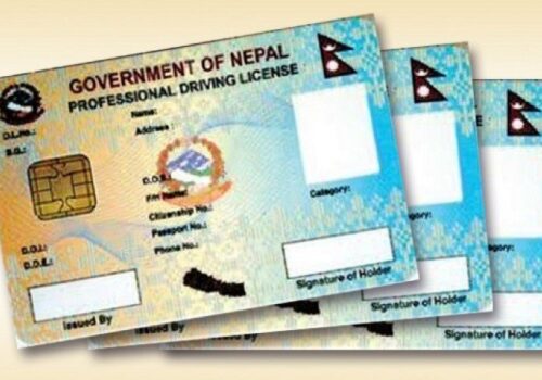 सवारीचालक अनुमतिपत्र प्रदेशबाटै