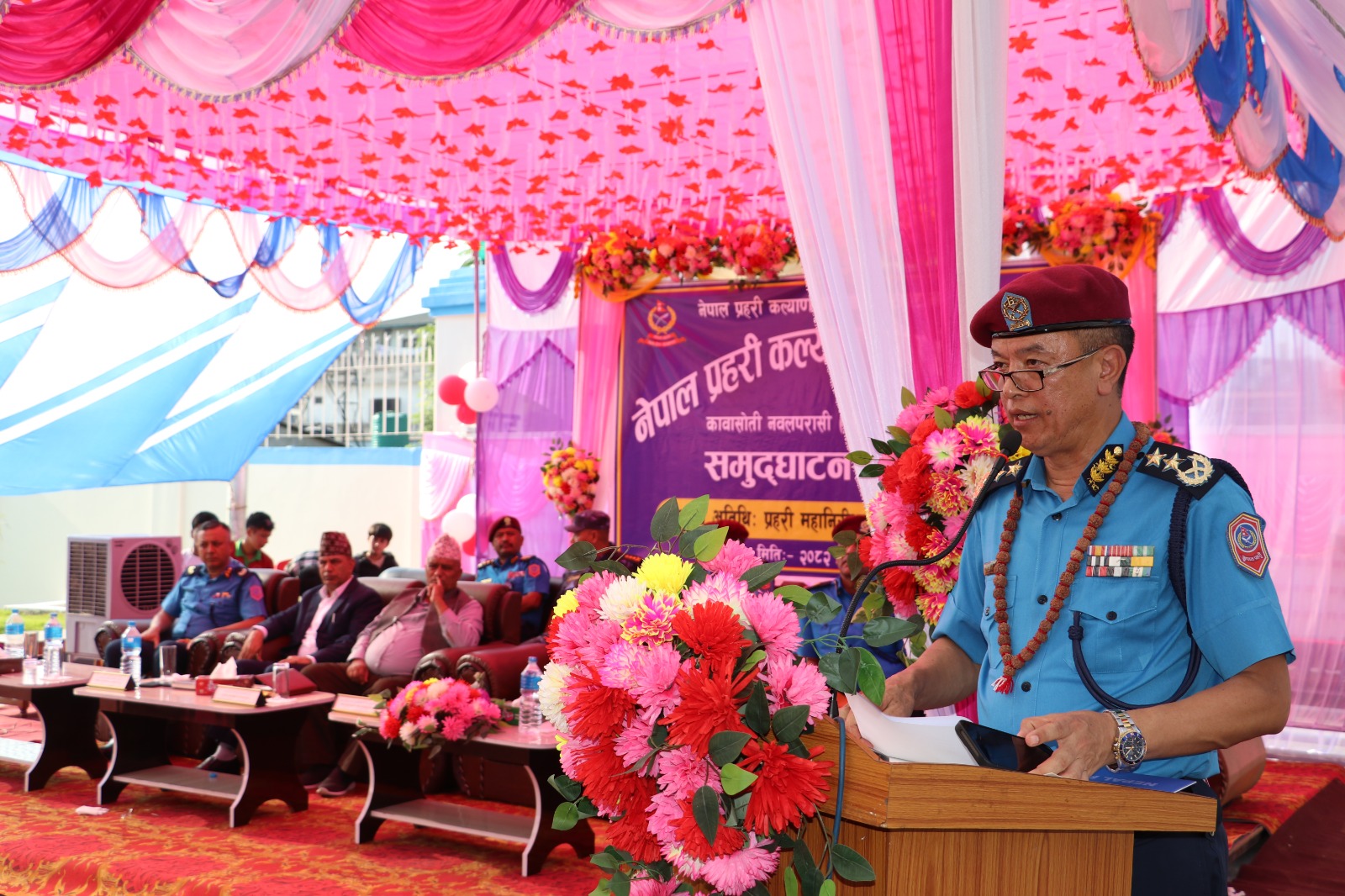 जनअपेक्षा अनुरूप कार्य व्यवहारमा सुधार गर्न प्रहरी–कर्मचारीलाई प्रहरी महानिरीक्षक खापुङ्गको आग्रह