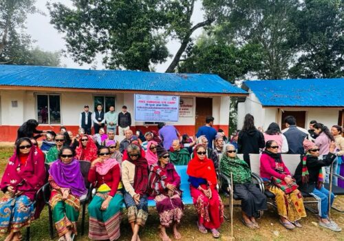 बुलिङ्टारमा निःशुल्क आँखा परीक्षण तथा अप्रेशन शिविर सम्पन्न