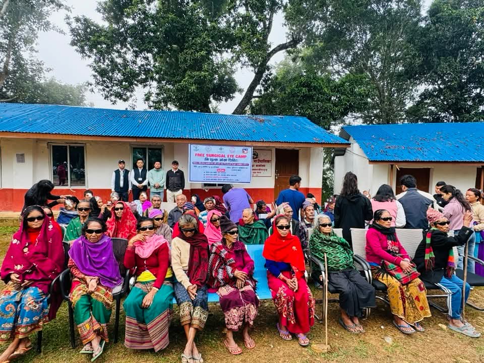 बुलिङ्टारमा निःशुल्क आँखा परीक्षण तथा अप्रेशन शिविर सम्पन्न