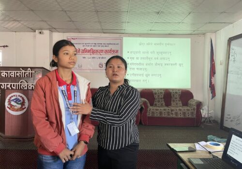 कावासोतीमा बाल संरक्षण तथा गलत छुवाइ सम्बन्धी अभिमुखिकरण कार्यक्रम सम्पन्न