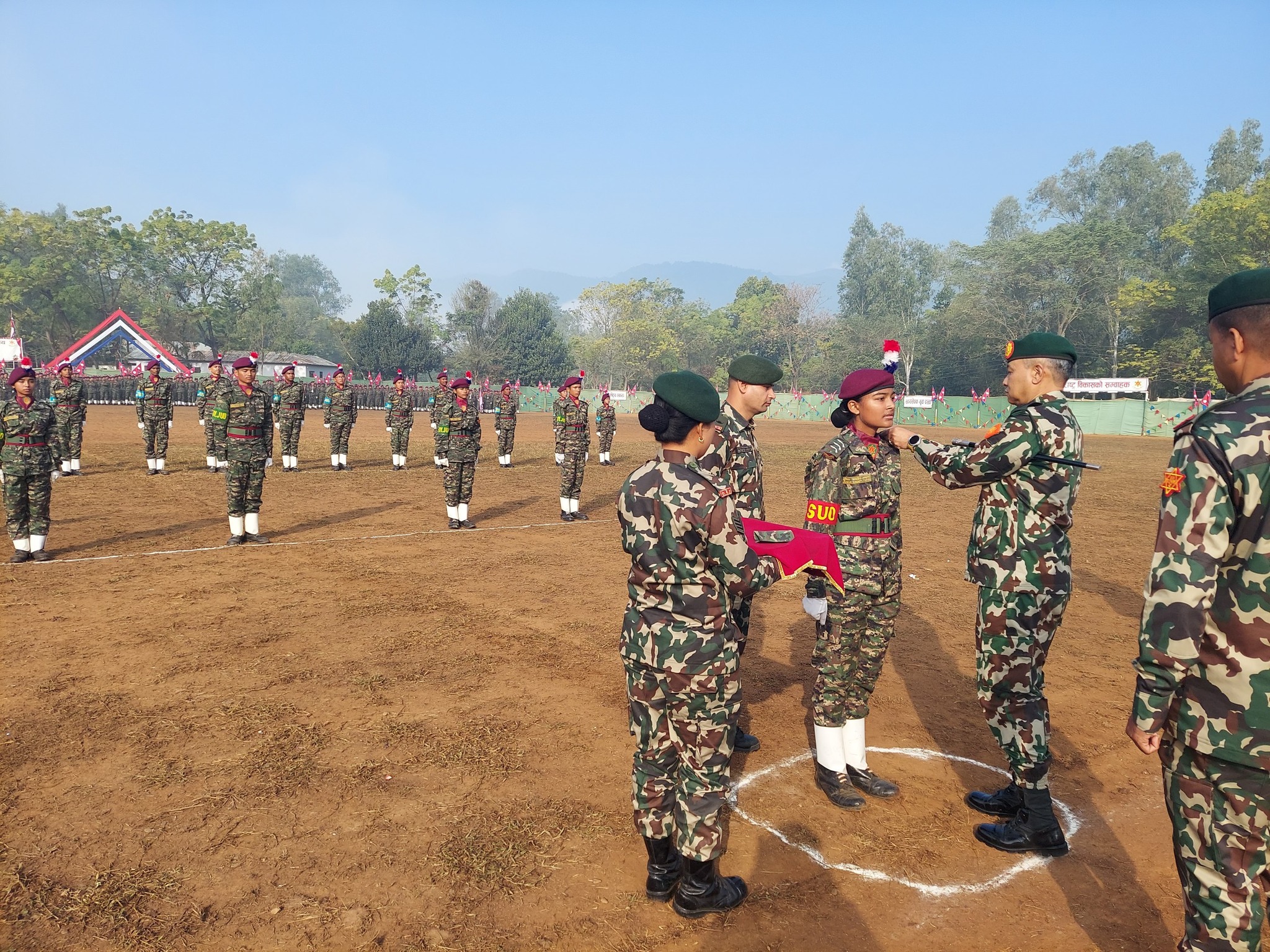 मध्य तालिम शिक्षालयमा ५१ औँ ब्याच एनसीसी तालिम सम्पन्न, ५६३ क्याडेट दिक्षित