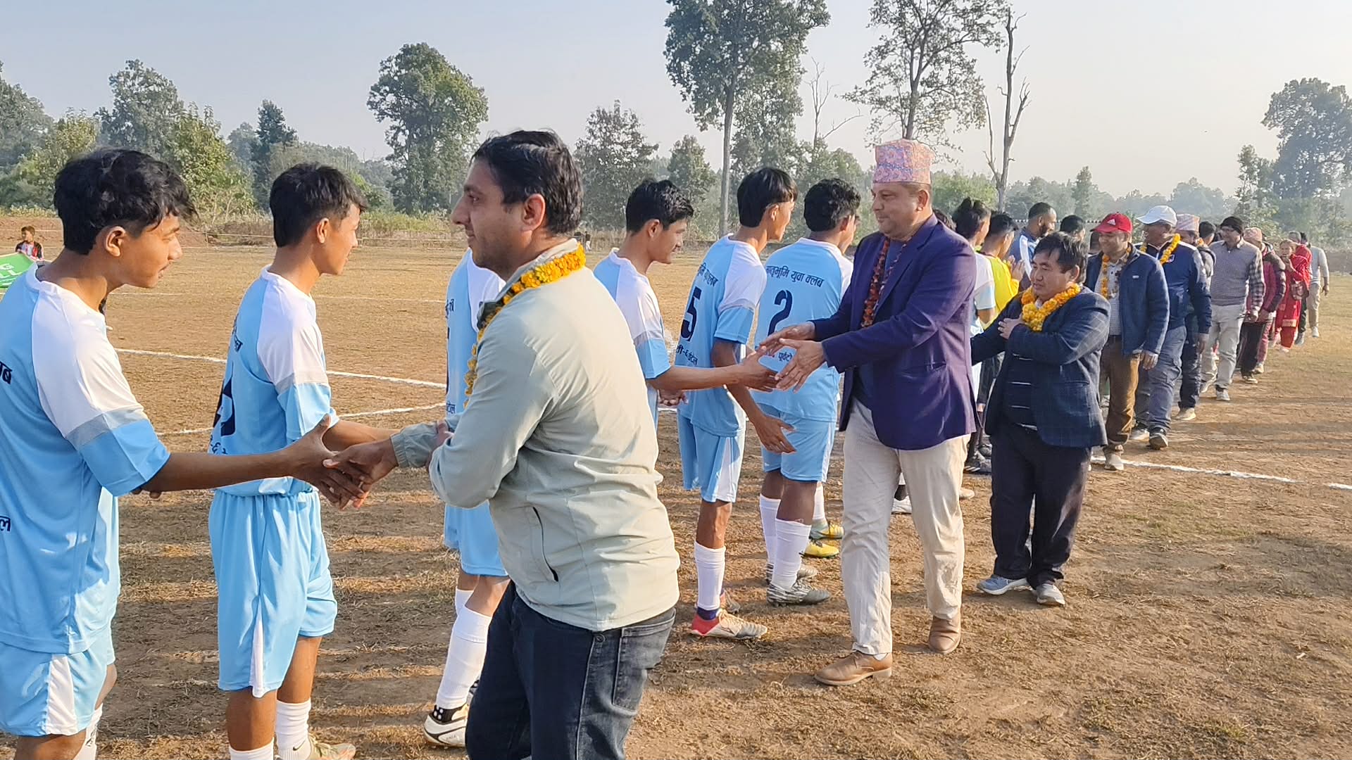 प्रथम मातृभुमि कपकाे उद्घाटन खेलमा हुप्सेकोट युवा क्लब विजयी