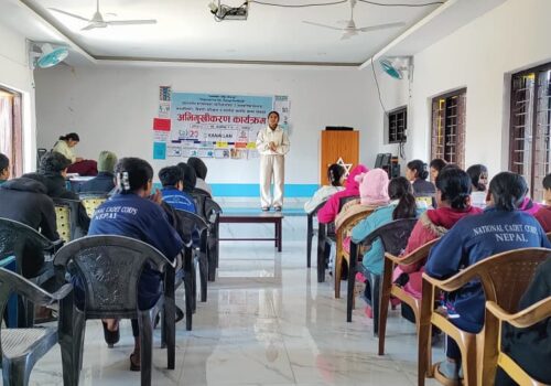 मध्यबिन्दु–१५ मा बाल अधिकार र किशोरी अधिकार सम्बन्धी अभिमुखीकरण सम्पन्न